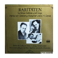 Raritaten fur Blasé-Solisten und Orgel